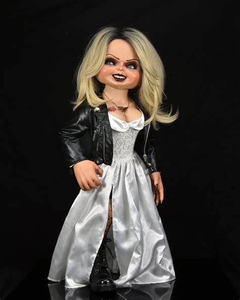 bride of chucky tiffany life-size replica by neca reviews|bride of chucky tiffany doll.